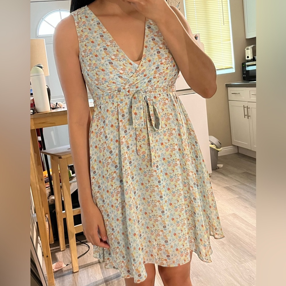 Floral Sleeveless Dress